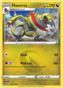 Haxorus Brilliant Stars #112