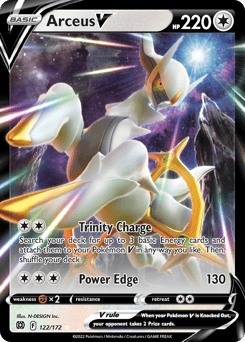 Arceus V Brilliant Stars #122