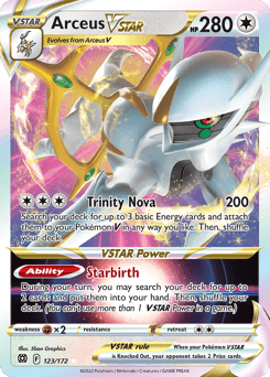 Arceus VSTAR Brilliant Stars #123