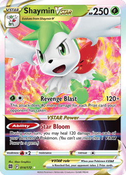 Shaymin VSTAR Brilliant Stars #14