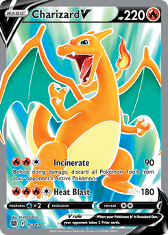 Charizard V Brilliant Stars #153