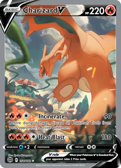 Charizard V Brilliant Stars #154