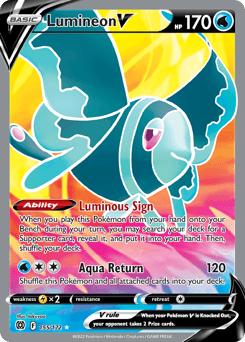 Lumineon V Brilliant Stars #155