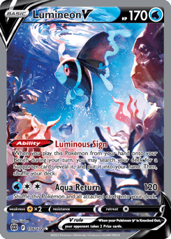 Lumineon V Brilliant Stars #156