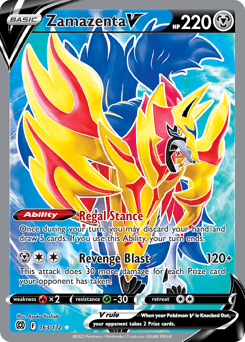 Zamazenta V Brilliant Stars #163