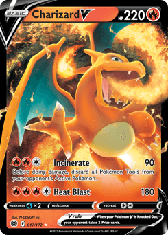 Charizard V Brilliant Stars #17