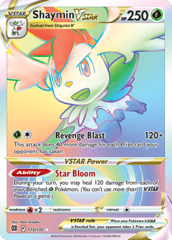Shaymin VSTAR Brilliant Stars #173