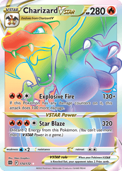 Charizard VSTAR Brilliant Stars #174