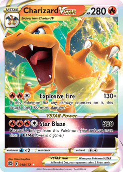 Charizard VSTAR Brilliant Stars #18