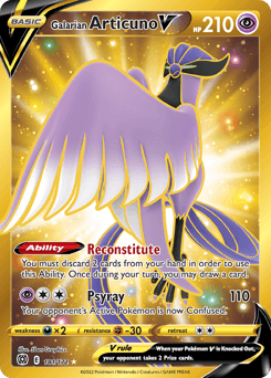 Galarian Articuno V Brilliant Stars #181