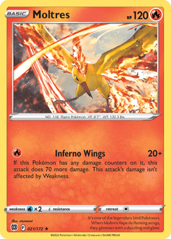 Moltres Brilliant Stars #21