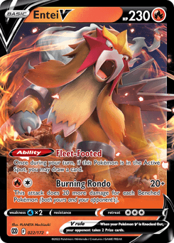 Entei V Brilliant Stars #22