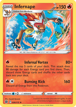 Infernape Brilliant Stars #26