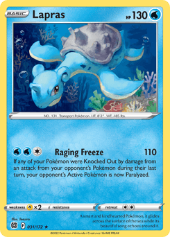 Lapras Brilliant Stars #31