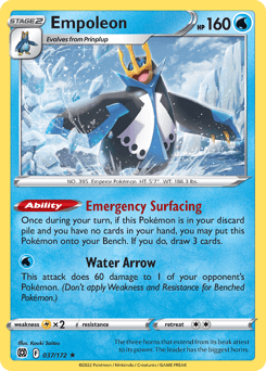 Empoleon Brilliant Stars #37