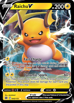 Raichu V Brilliant Stars #45