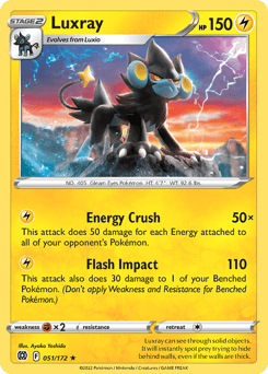 Luxray Brilliant Stars #51