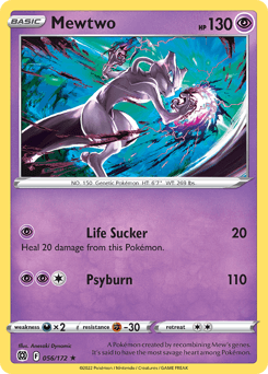Mewtwo Brilliant Stars #56