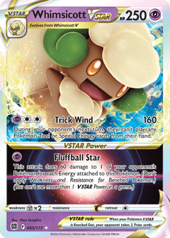 Whimsicott VSTAR Brilliant Stars #65