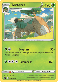 Torterra Brilliant Stars #8