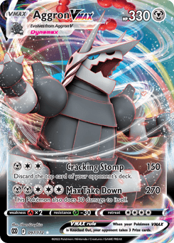 Aggron VMAX Brilliant Stars #97