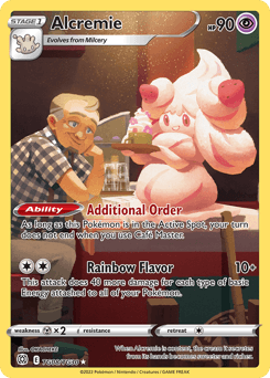 Alcremie Brilliant Stars Trainer Gallery #TG08