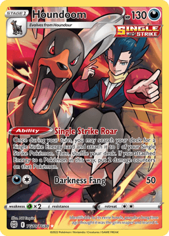 Houndoom Brilliant Stars Trainer Gallery #TG10