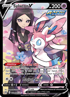 Sylveon V Brilliant Stars Trainer Gallery #TG14