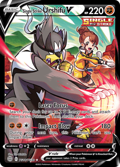 Single Strike Urshifu V Brilliant Stars Trainer Gallery #TG18