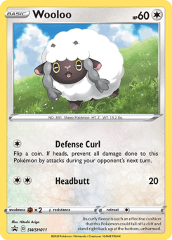 Wooloo SWSH Black Star Promos #SWSH011