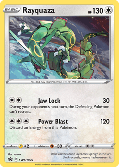 Rayquaza SWSH Black Star Promos #SWSH029
