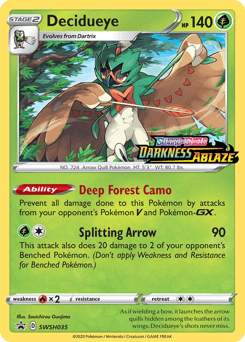 Decidueye SWSH Black Star Promos #SWSH035
