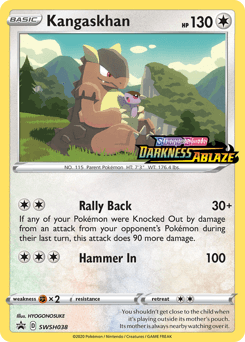 Kangaskhan SWSH Black Star Promos #SWSH038