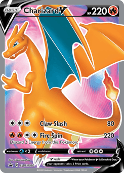 Charizard V SWSH Black Star Promos #SWSH050