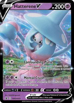 Hatterene V SWSH Black Star Promos #SWSH055