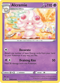 Alcremie SWSH Black Star Promos #SWSH058
