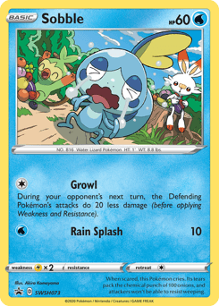 Sobble SWSH Black Star Promos #SWSH073
