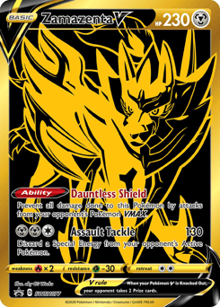 Zamazenta V SWSH Black Star Promos #SWSH077
