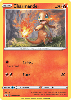 Charmander SWSH Black Star Promos #SWSH092