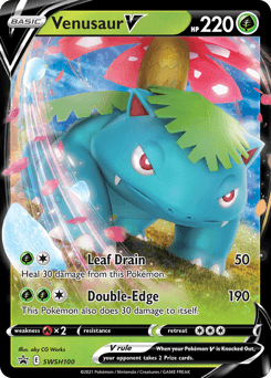 Venusaur V SWSH Black Star Promos #SWSH100