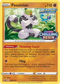Passimian SWSH Black Star Promos #SWSH115
