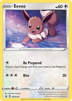 Eevee SWSH Black Star Promos #SWSH127