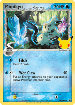 Mimikyu δ SWSH Black Star Promos #SWSH136