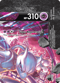 Mewtwo V-UNION SWSH Black Star Promos #SWSH160