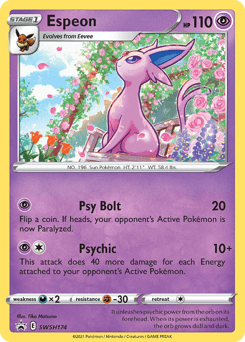 Espeon SWSH Black Star Promos #SWSH174