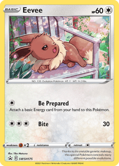 Eevee SWSH Black Star Promos #SWSH175