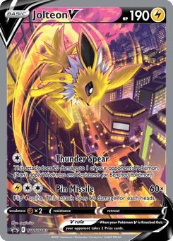 Jolteon V SWSH Black Star Promos #SWSH183