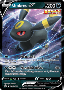 Umbreon V SWSH Black Star Promos #SWSH203
