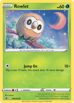 Rowlet SWSH Black Star Promos #SWSH220
