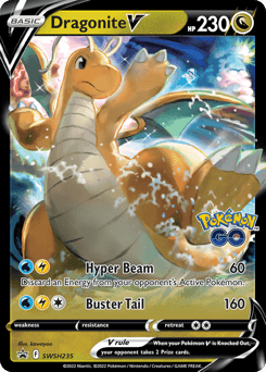 Dragonite V SWSH Black Star Promos #SWSH235